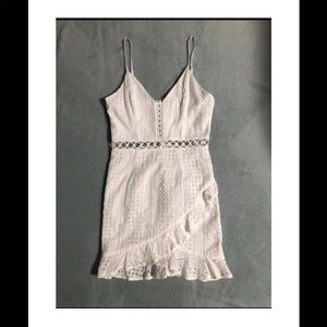 White Graduation/summery mini dress